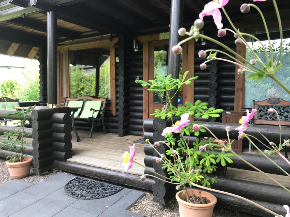 Eifel-Lounge Blockhaus Mit Kamin Garten Balkon Nahe Koeln Therme Bruehl Phantasialand Weilerswist エクステリア 写真