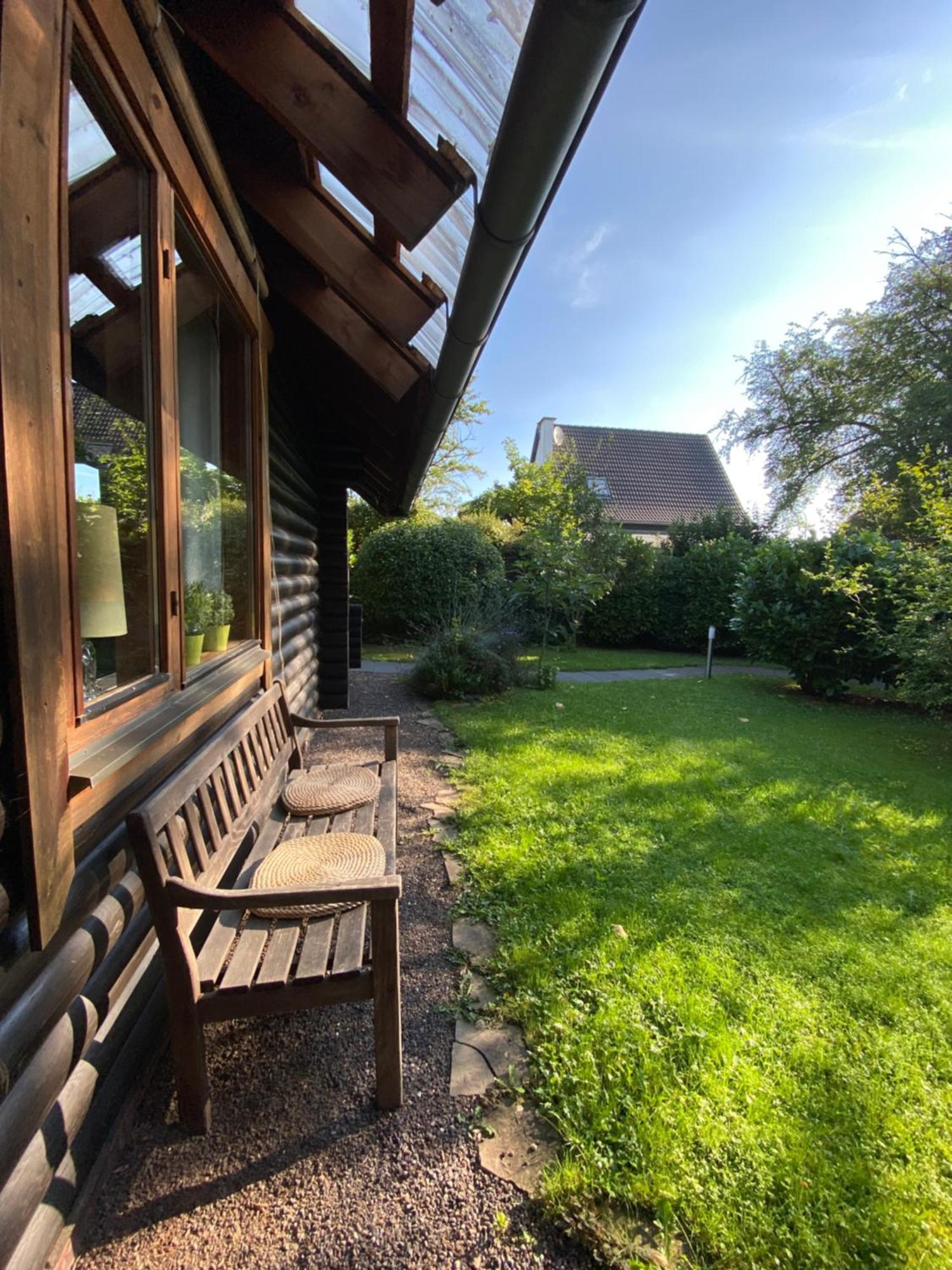 Eifel-Lounge Blockhaus Mit Kamin Garten Balkon Nahe Koeln Therme Bruehl Phantasialand Weilerswist エクステリア 写真