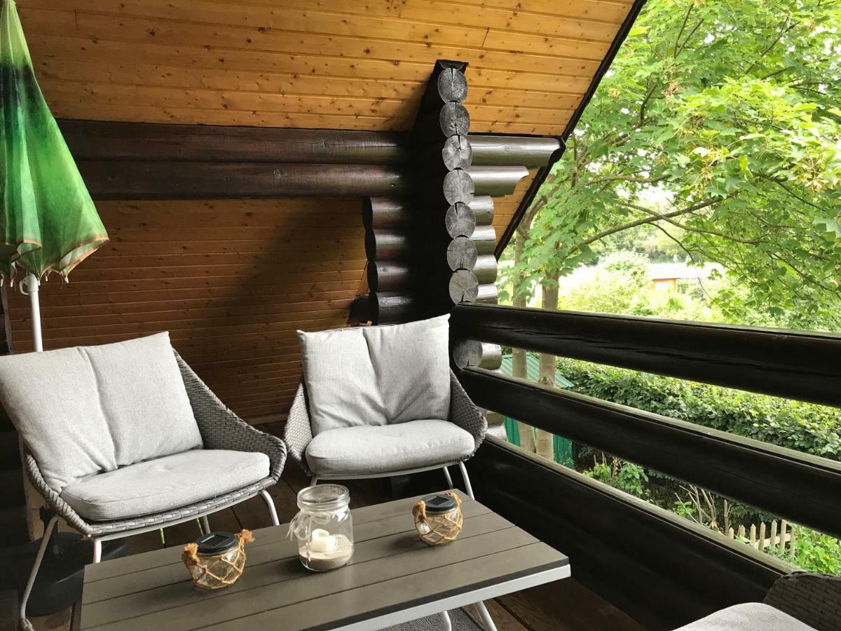 Eifel-Lounge Blockhaus Mit Kamin Garten Balkon Nahe Koeln Therme Bruehl Phantasialand Weilerswist エクステリア 写真